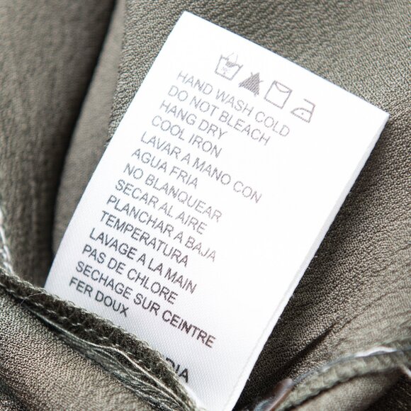 Muche et Muchette Embroidered Sequin Blouse Green Black One Size Fits Most - Picture 5 of 6